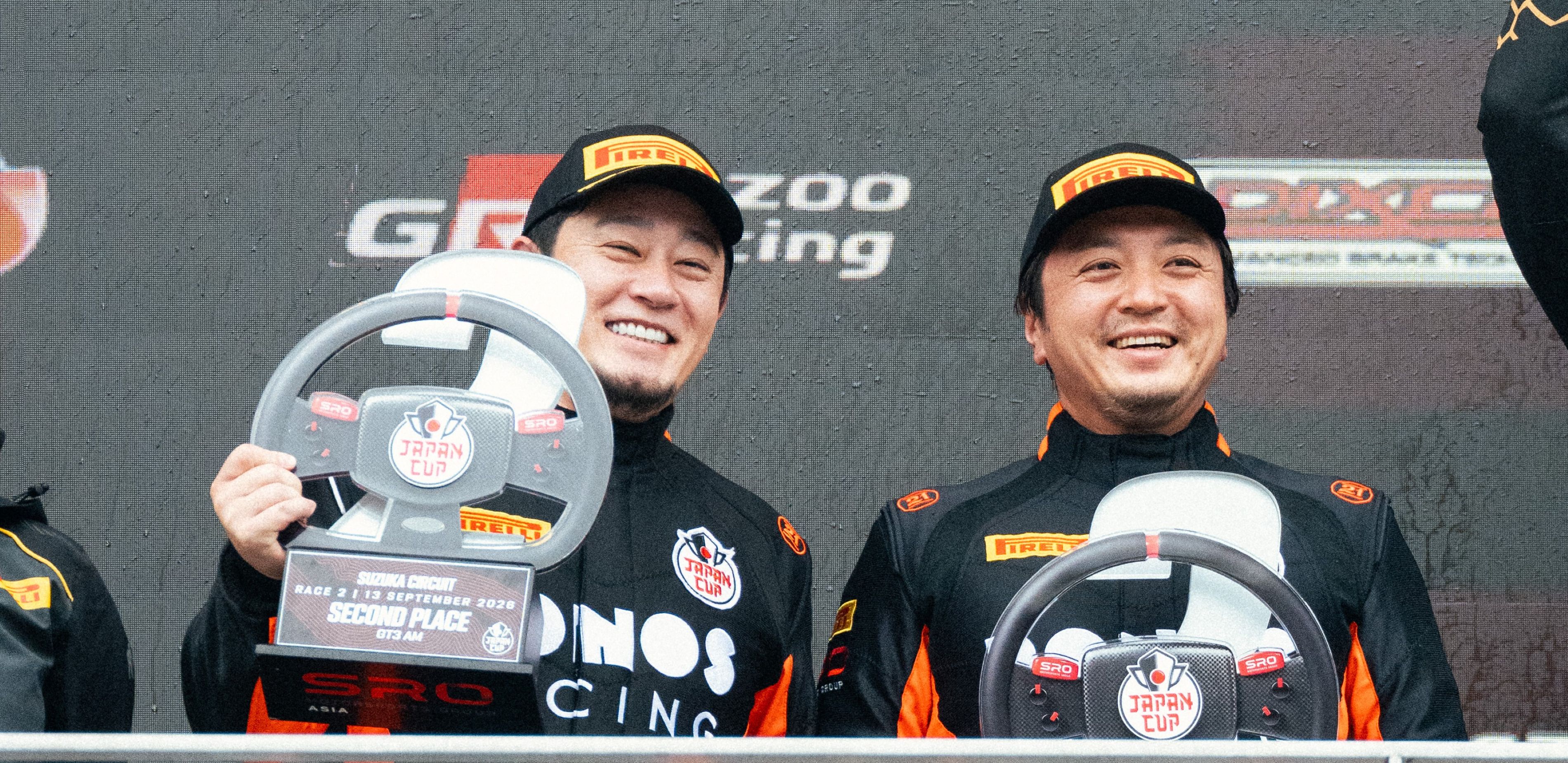 最終戦でも2戦連続表彰台。 シーズンをアマクラス2位で締めくくる